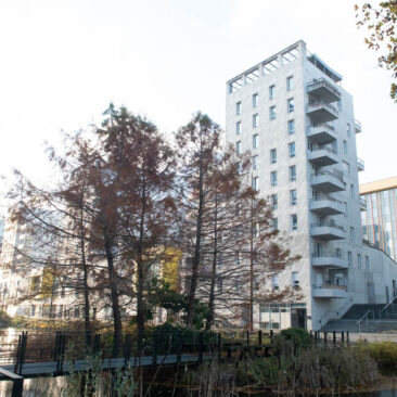 Quartier du Tripode à Nantes avant retouche