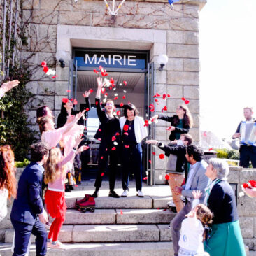 Mariage - Sortie de la mairie