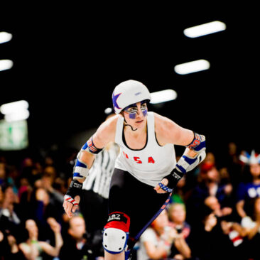 Sport Portrait Joueuse Roller Derby WFTDA