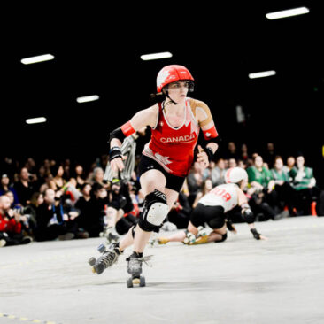 Sport Portrait Joueuse Roller Derby WFTDA