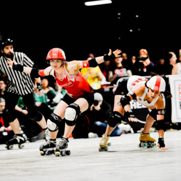 Sport Portrait Joueuse Roller Derby WFTDA