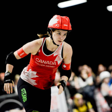 Sport Portrait Joueuse Roller Derby WFTDA