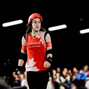 Sport Portrait Joueuse Roller Derby WFTDA