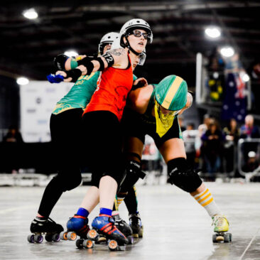 Sport Portrait Joueuse Roller Derby WFTDA