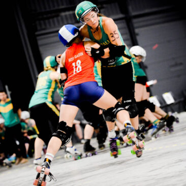 Sport Portrait Joueuse Roller Derby WFTDA