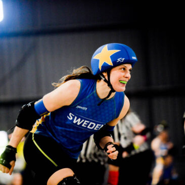 Sport Portrait Joueuse Roller Derby WFTDA