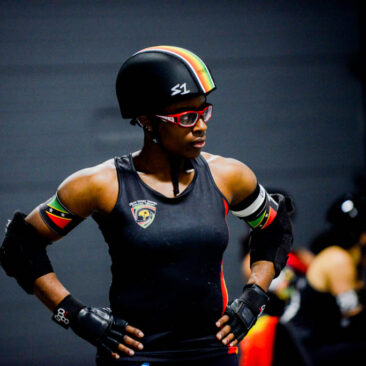 Sport Portrait Joueuse Roller Derby WFTDA