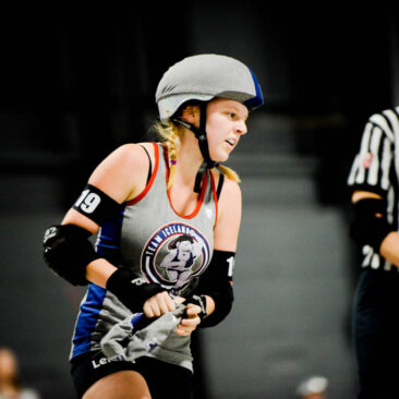 Sport Portrait Joueuse Roller Derby WFTDA