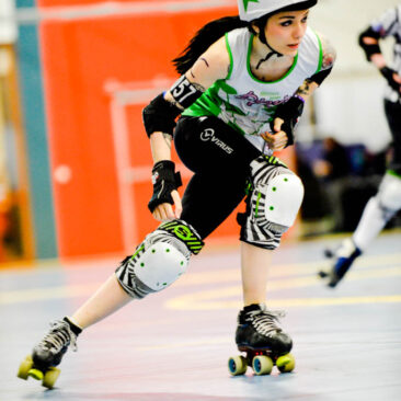 Sport Portrait Joueuse Roller Derby WFTDA