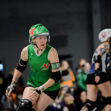 Sport Portrait Joueuse Roller Derby WFTDA