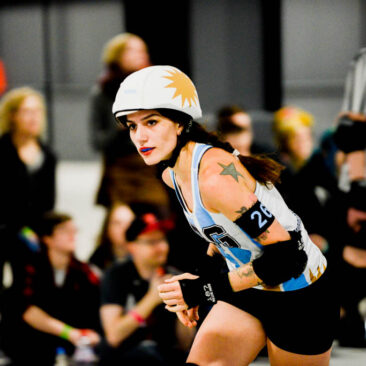 Sport Portrait Joueuse Roller Derby WFTDA