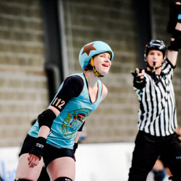 Sport Portrait Joueuse Roller Derby WFTDA