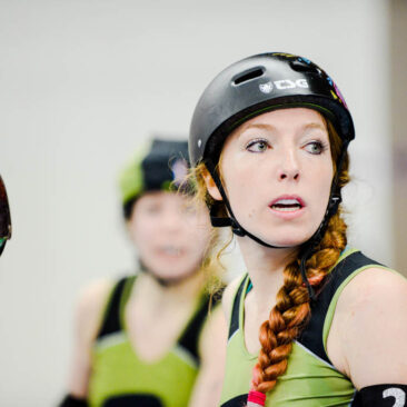 Sport Portrait Joueuse Roller Derby WFTDA