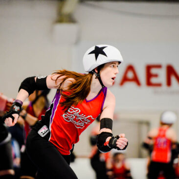 Sport Portrait Joueuse Roller Derby WFTDA