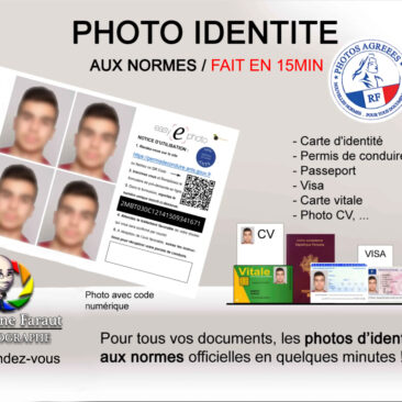 Photographie d'identité en 15 minutes